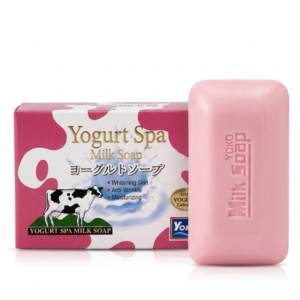 Yoko Skin Care Soap with Yogurt and Milk – Nourishing & Anti-Aging | Brightening, Intense Hydration, Firming | 90g | Cosmetic Najm salalah