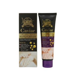 Roushun Caviar Hand Cream – Anti-Aging & Repair | Intense Moisture for Dry, Cracked Skin | Reduces Brown Spots | cosmeticnajmsalalah
