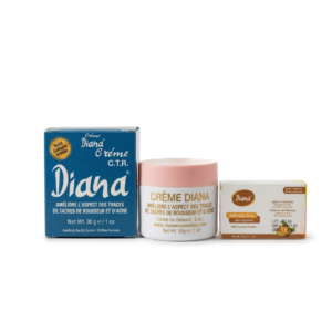 Diana Crème C.T.R. – Skin Lightening & Blemish Treatment | Reduces Freckles, Acne Marks & Blackheads | with Sweet Almond Oil & Beeswax | Cosmetic Najm salalah