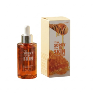 Ultru I'm Sorry For My Skin Honey Beam Ampoule – Honey & Propolis Serum | Deep Hydration & Soothing | For Sensitive, Dull Skin | Cosmetic Najm salalah
