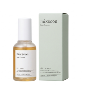 Mixsoon Bean Essence – Fermented Soybean & Fruit Essence | Dual Hydration & Gentle Exfoliation | Vegan, Alcohol-Free | 50ml | Cosmetic Najm salalah