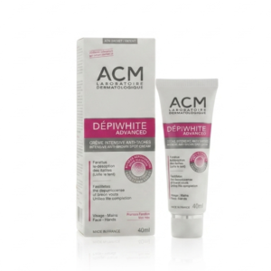 ACM Depiwhite Advanced Anti-Brown Spot Cream – Targeted Depigmenting for Face & Hands | 91% Natural Origin, Fragrance-Free | cosmeticnajmsalalah