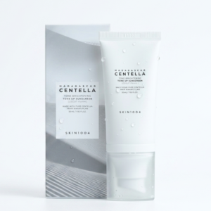 SKIN1004 Madagascar Centella Tone Brightening Tone-Up Sunscreen – SPF50+ PA++++ | Peach Tone-Up with Niacinamide & Tranexamic Acid | 50ml | Cosmetic Najm salalah