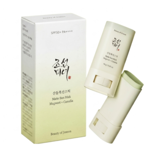 Beauty of Joseon Matte Sun Stick SPF 50+ PA++++ – Mugwort + Camelia | No White Cast, Matte Finish | For Reapplication Over Makeup | Cosmetic Najm salalah