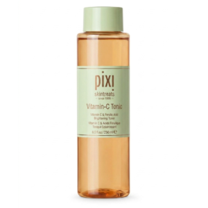 Pixi Skintreats Vitamin-C Tonic – Brightening Toner with Vitamin C & Ferulic Acid | Alcohol-Free, Antioxidants & Probiotics | 250ml | Cosmetic Najm salalah