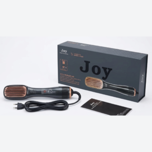 Joy Professional 2-in-1 Styling Brush – 1200W Ionic Dryer & Styler | Ceramic Smoothing, Frizz Control, Volumized Hair | Cosmetic Najm salalah