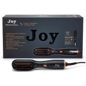 Joy Professional 3-in-1 Styling Tool – Hair Dryer, Straightener & Volumizer | Ionic Technology, Multiple Heat Settings | Cosmetic Najm salalah
